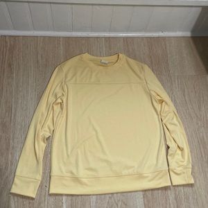 Women, Yellow Stars Above Long Sleeve Shirt Size XSmall